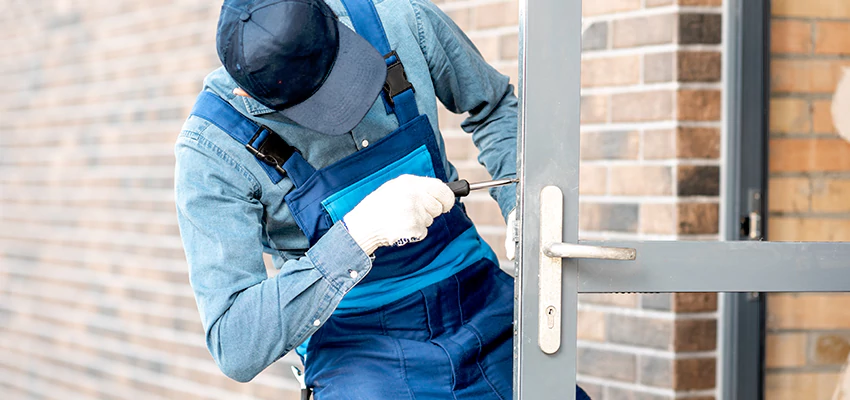 Pivot Storefront Door Locks Installation in Vacaville, California