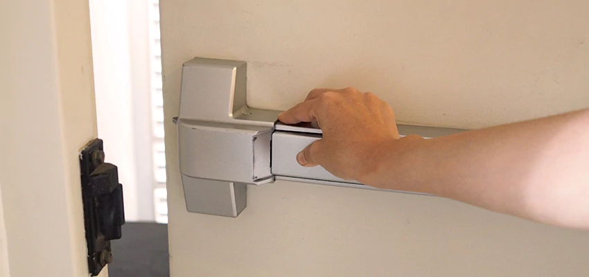Roller Gate Panic Bar Installation in Vacaville, California